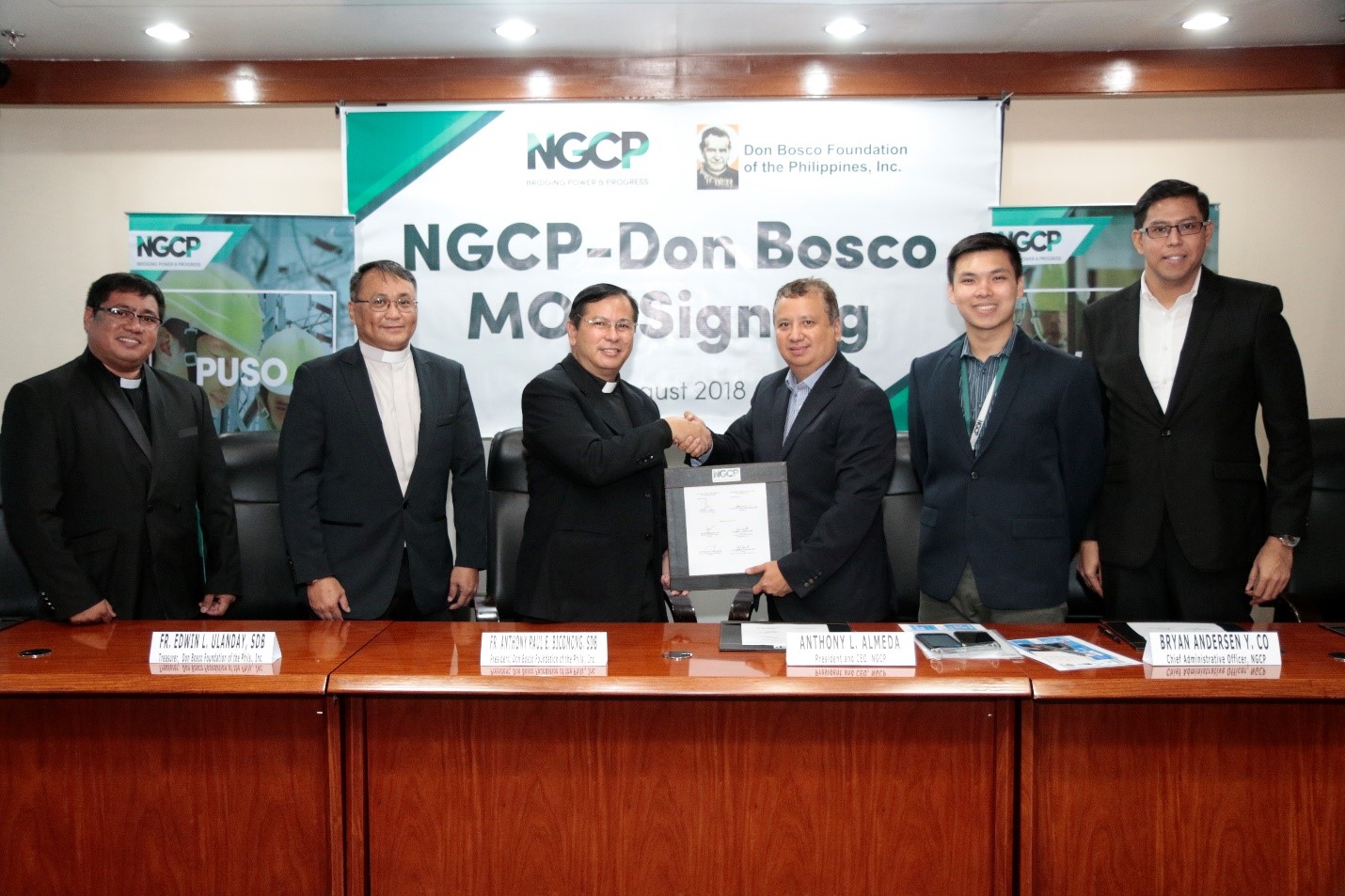 NGCP partners with Don Bosco Foundation for technical-vocational training